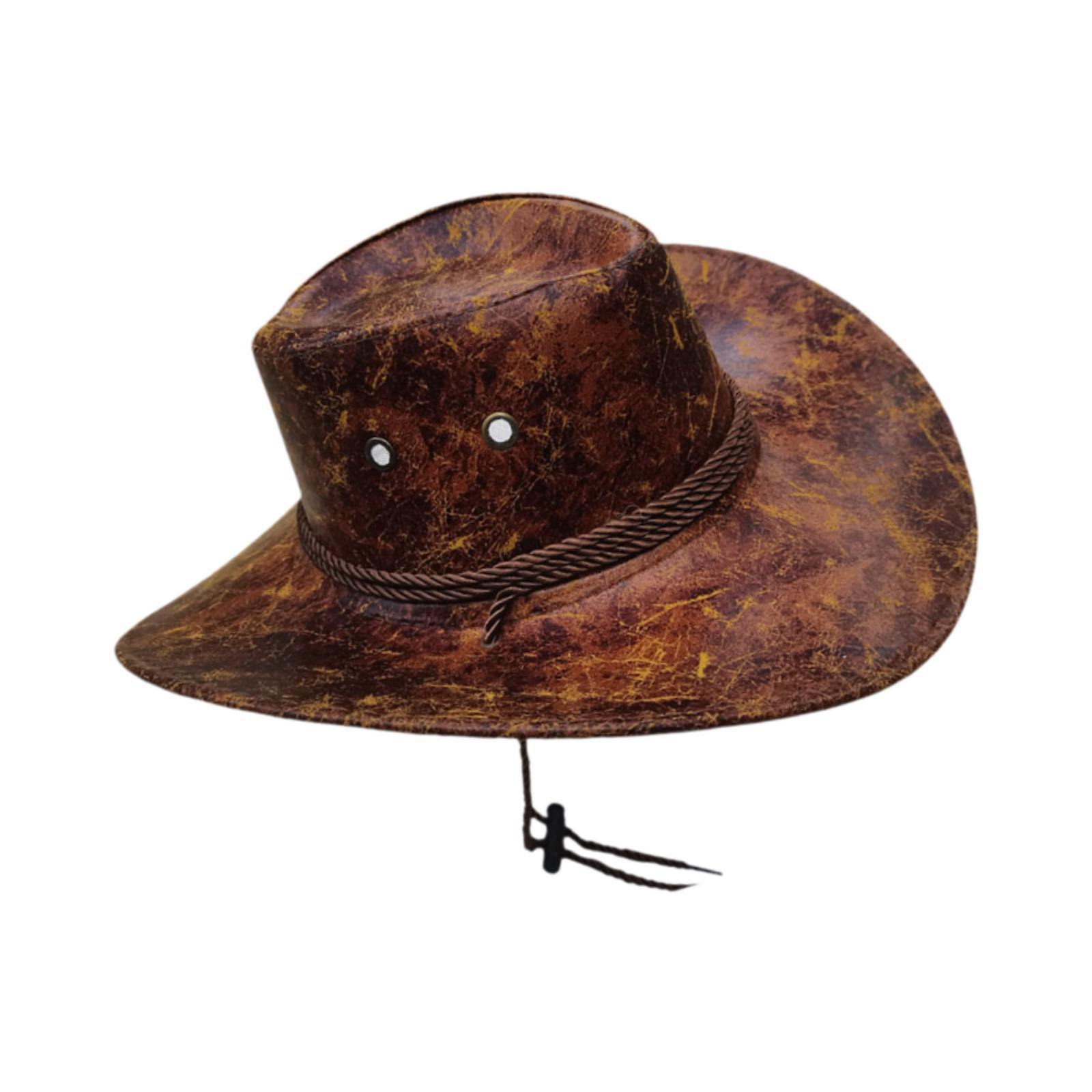 Outdoor Camping Show - Western Cowboy Hat Stylish Summer Outdoor
