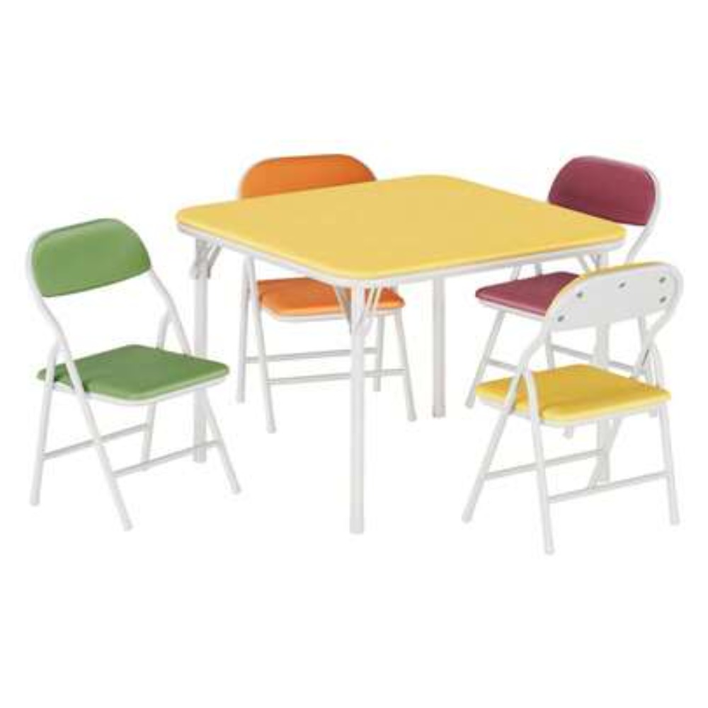 Outdoor Camping Table And Chairs - Foldable Square Table and Chairs Set