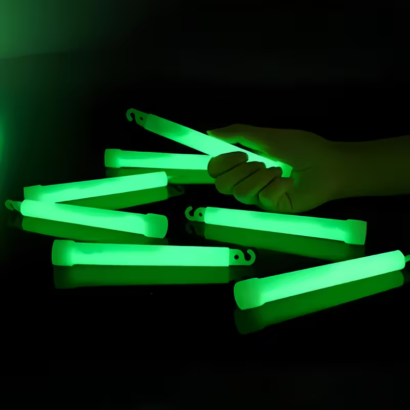 Outdoor Camping House - 6-Inch Mini Glow Sticks with Hook