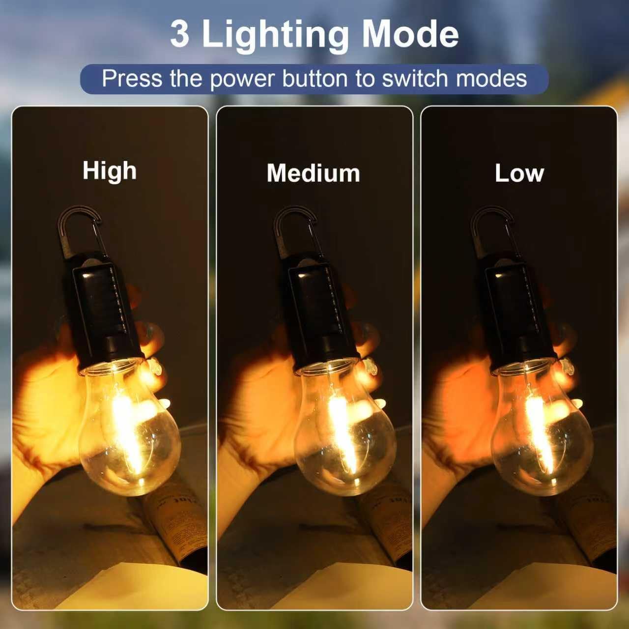 Solar LED Camping Lights Type- - đánh giá và giá Outdoor Camping House