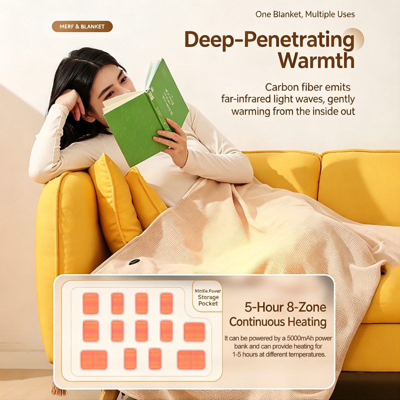 USB Powered Electric Blanket S - đánh giá và giá Outdoor Camping Heated Blanket