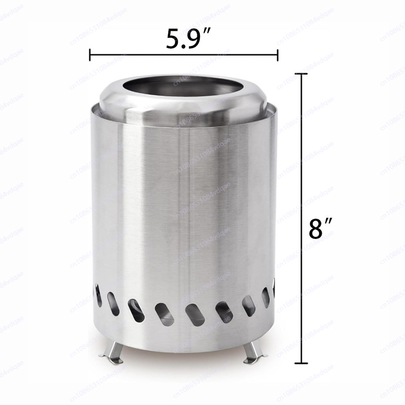 Stainless steel outdoor campin - đánh giá và giá Outdoor Camping Wood Burning Stove