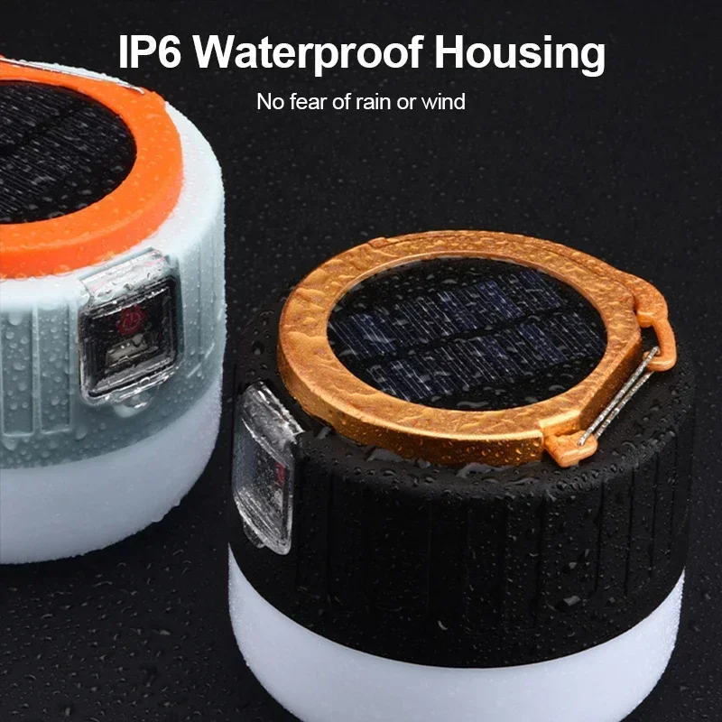 LED Solar Camping Light Power  - đánh giá và giá Outdoor Camping House