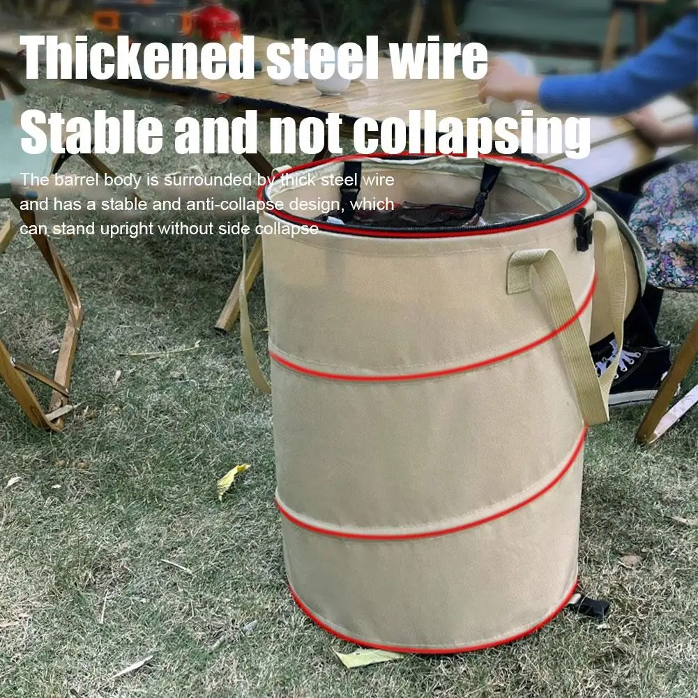 Camping Trash Can Pop-up Circu - đánh giá và giá Outdoor Camping Bin