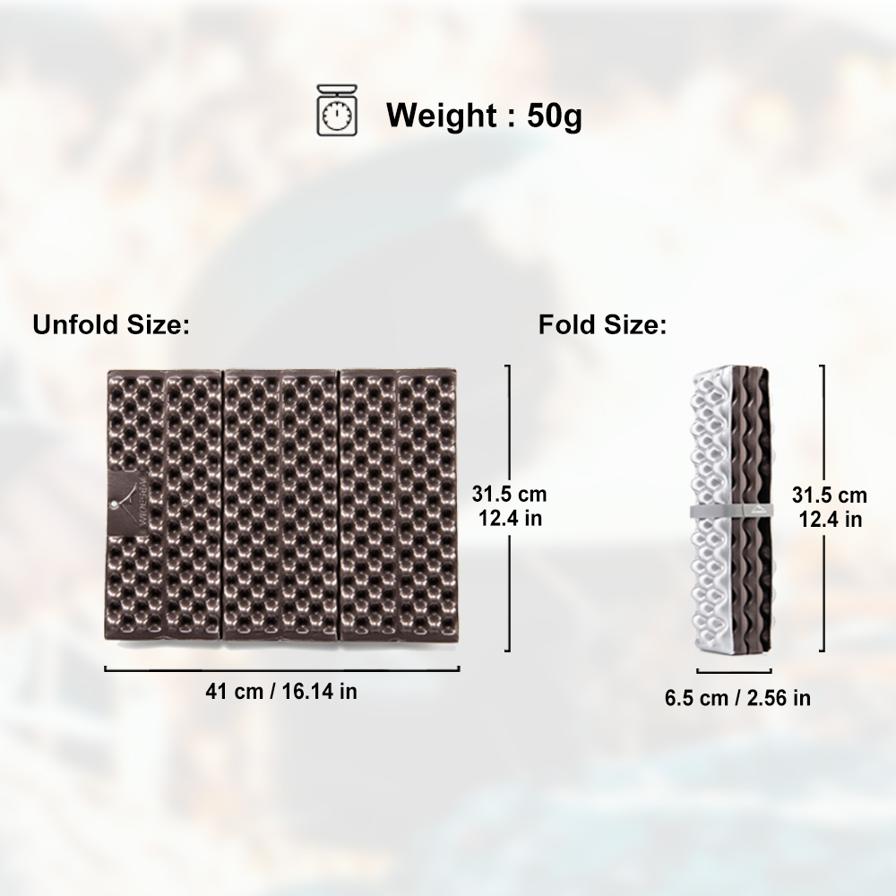 Widesea Camping Foldable Mat S - đánh giá và giá Outdoor Camping Mat Waterproof