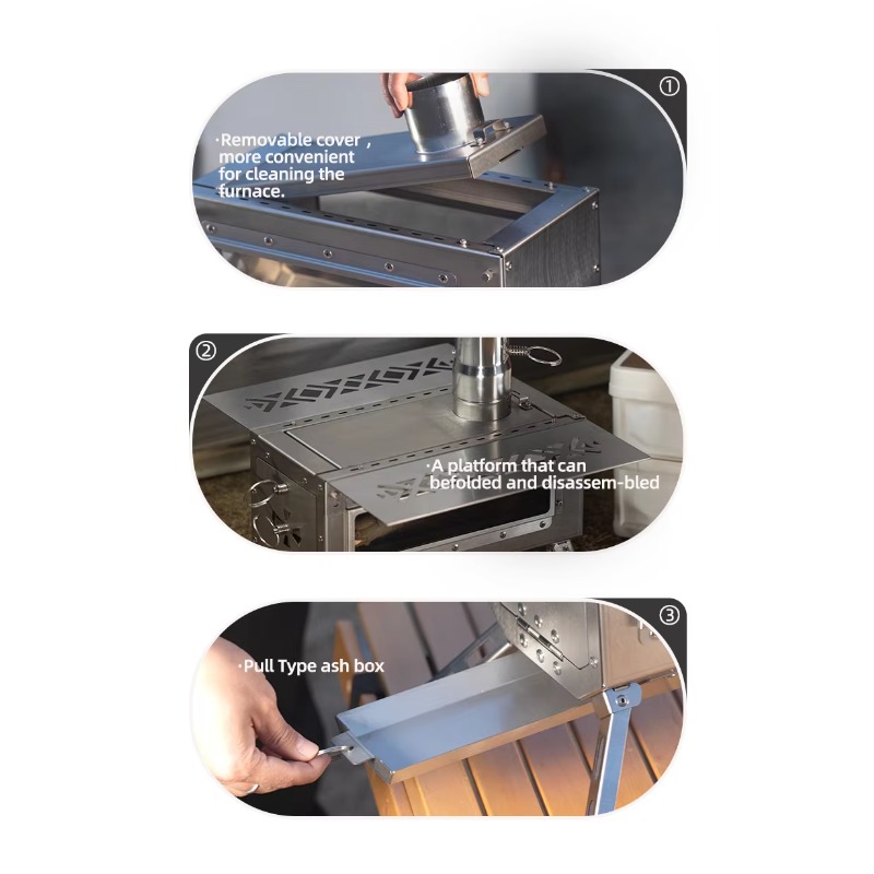 2026 Outdoor Portable Tent Cam - đánh giá và giá Outdoor Camping Wood Burning Stove