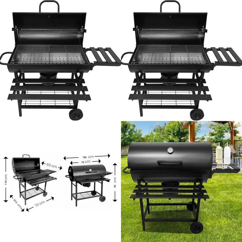 Foldable Outdoor Oil Drum Fire - đánh giá và giá Outdoor Camping Wood Burning Stove
