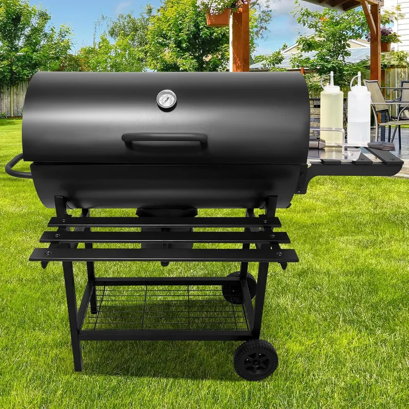 Foldable Outdoor Oil Drum Fire - đánh giá và giá Outdoor Camping Wood Burning Stove