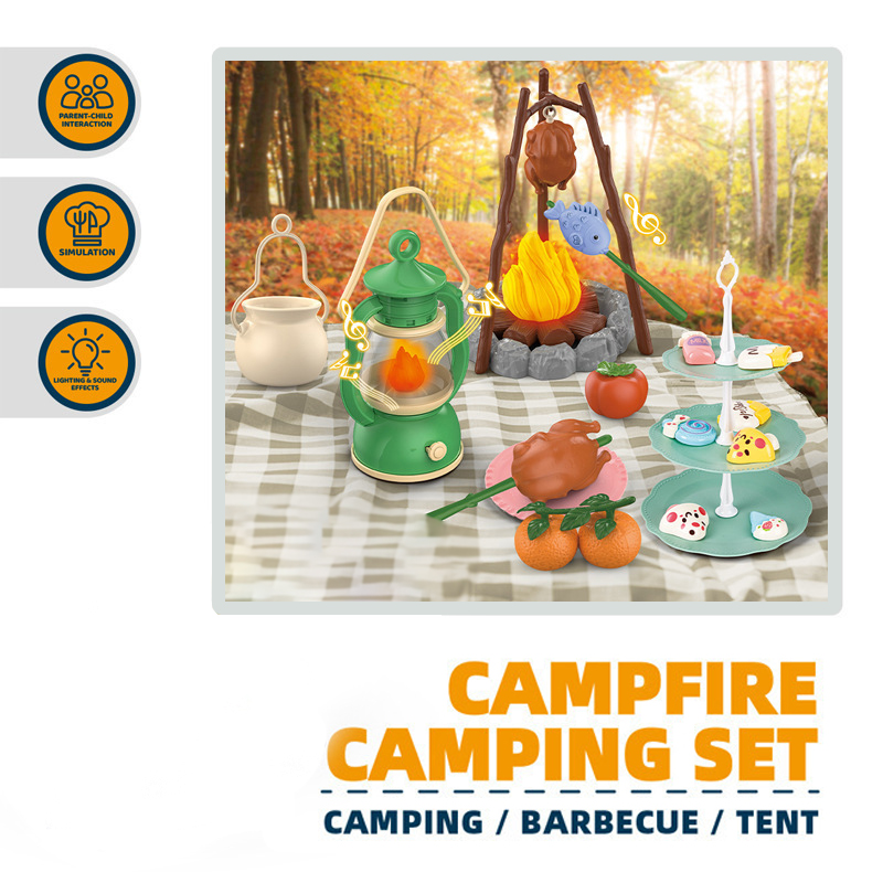 Kids Camping Tent Set Baby Pla - đánh giá và giá Outdoor Camping House