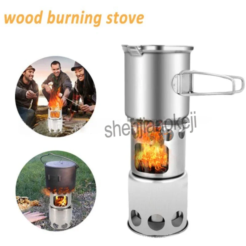New Multi-purpose Camping Gril - đánh giá và giá Outdoor Camping Wood Burning Stove