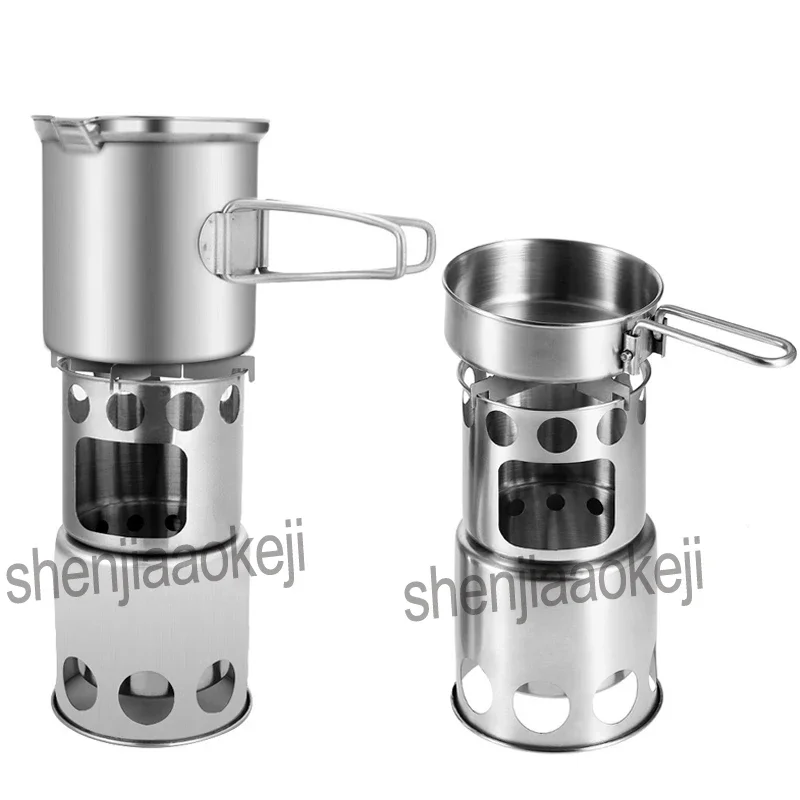 New Multi-purpose Camping Gril - đánh giá và giá Outdoor Camping Wood Burning Stove
