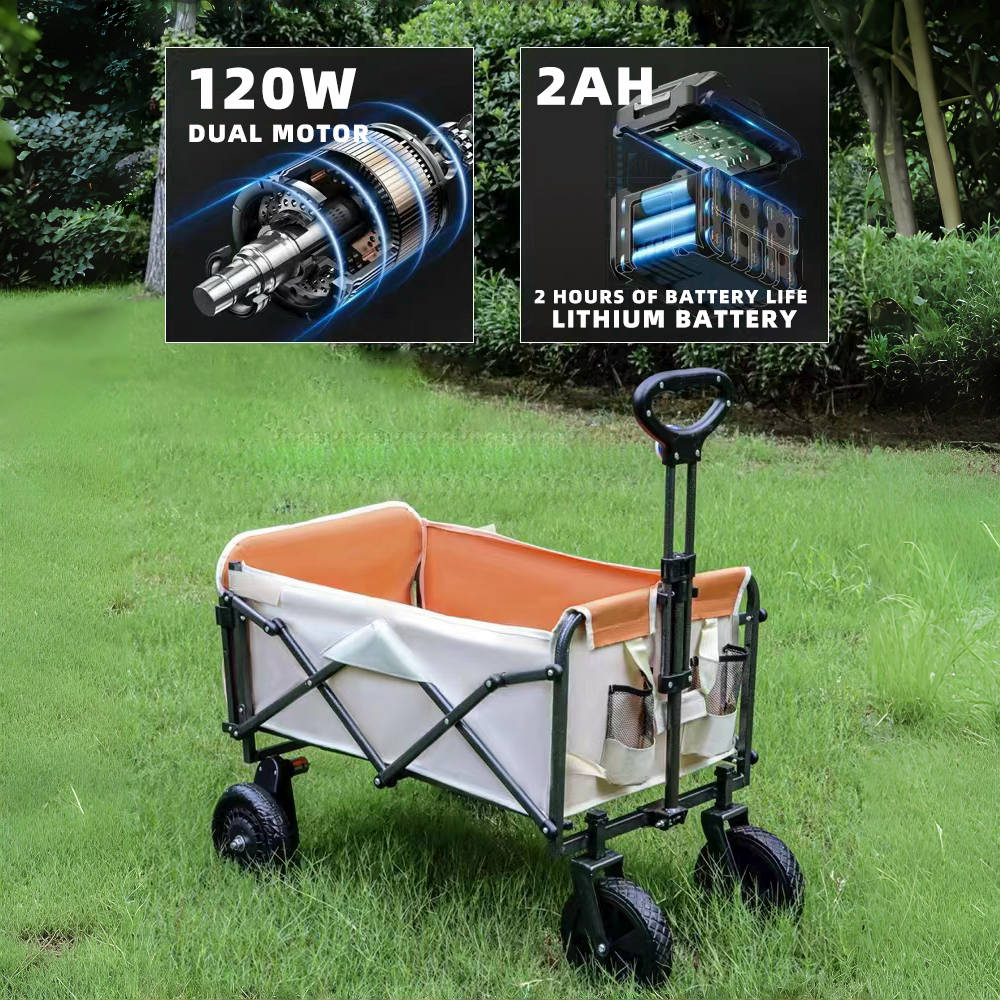 Electric Camping Wagon Cart Fo - đánh giá và giá Outdoor Camping Shop