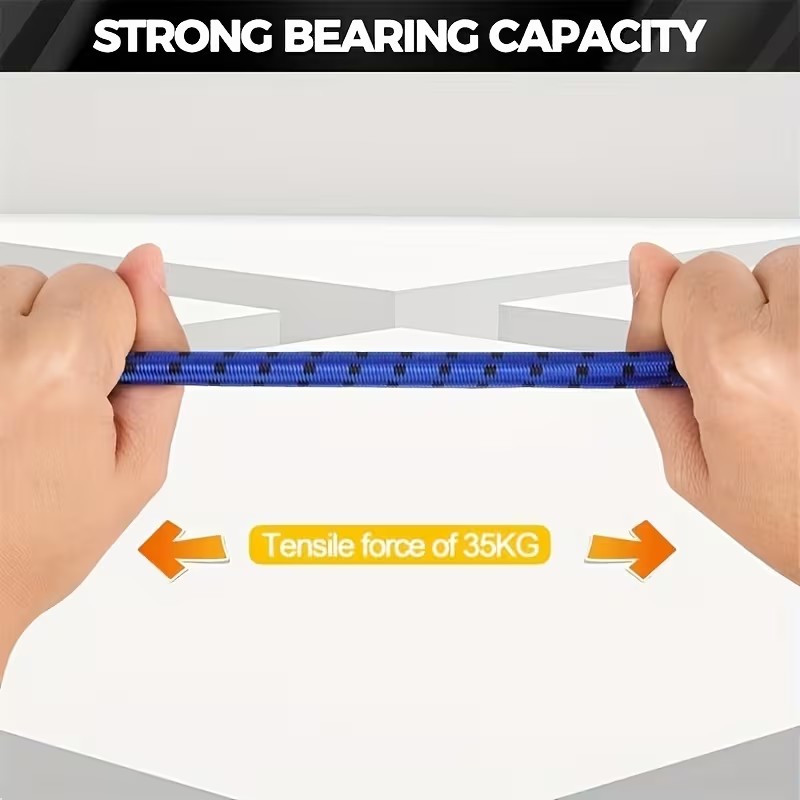 Multipurpose Elastic Rope with - đánh giá và giá Outdoor Camping House