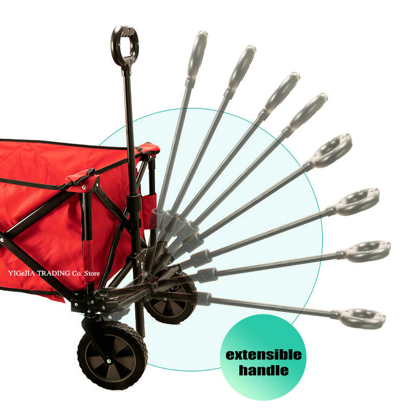 Folding Wagon with 17cm Solid  - đánh giá và giá Outdoor Camping Shop