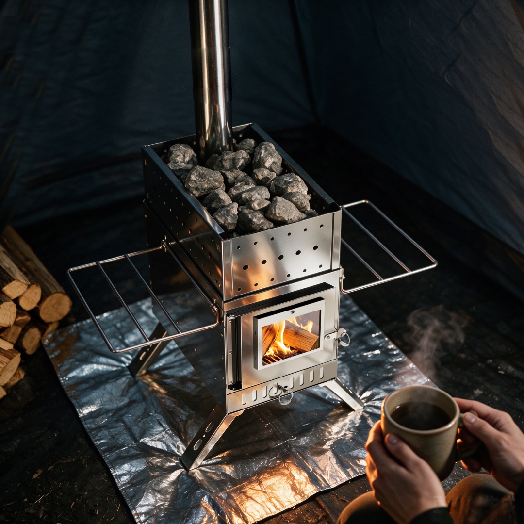 Portable Wood Burning Sauna St - đánh giá và giá Outdoor Camping Wood Burning Stove