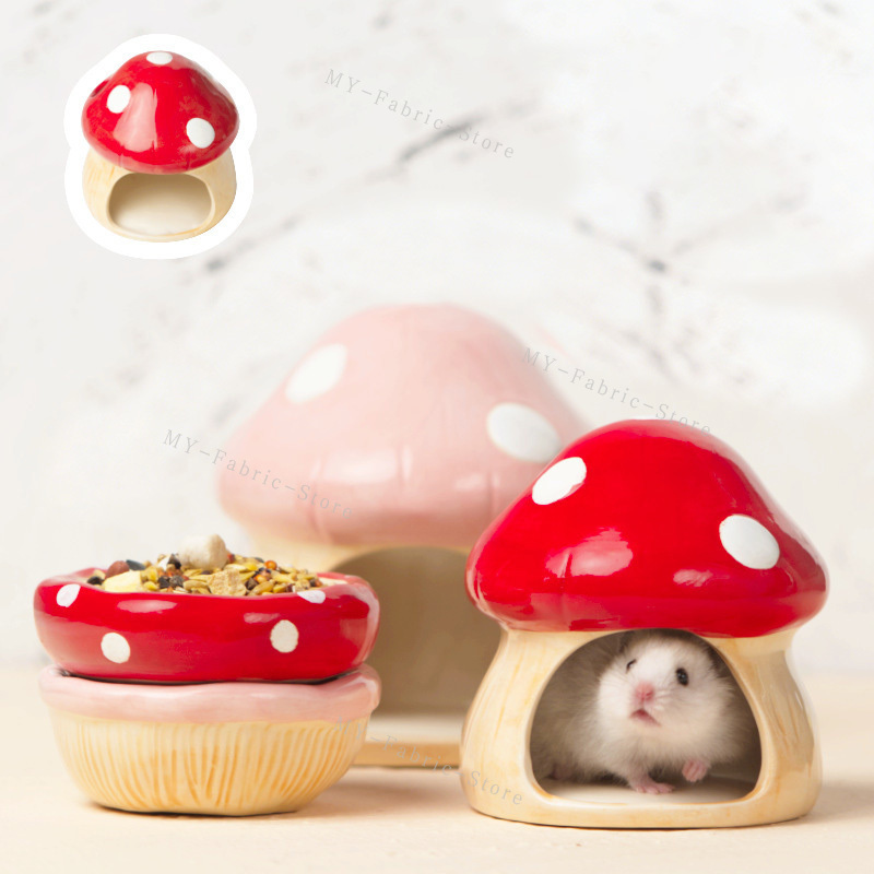 1pcs Cute Ceramic Mushroom Ham - đánh giá và giá Bear Canister