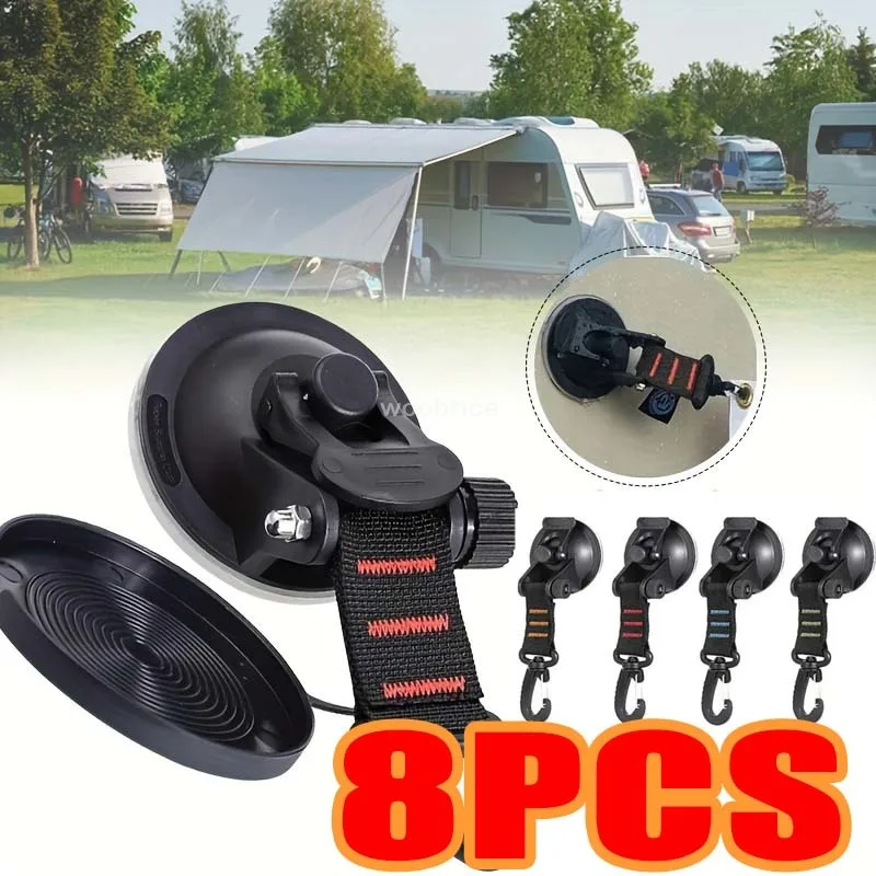 1/8 Pcs Car Tent Suction Cups  - đánh giá và giá Outdoor Camping House