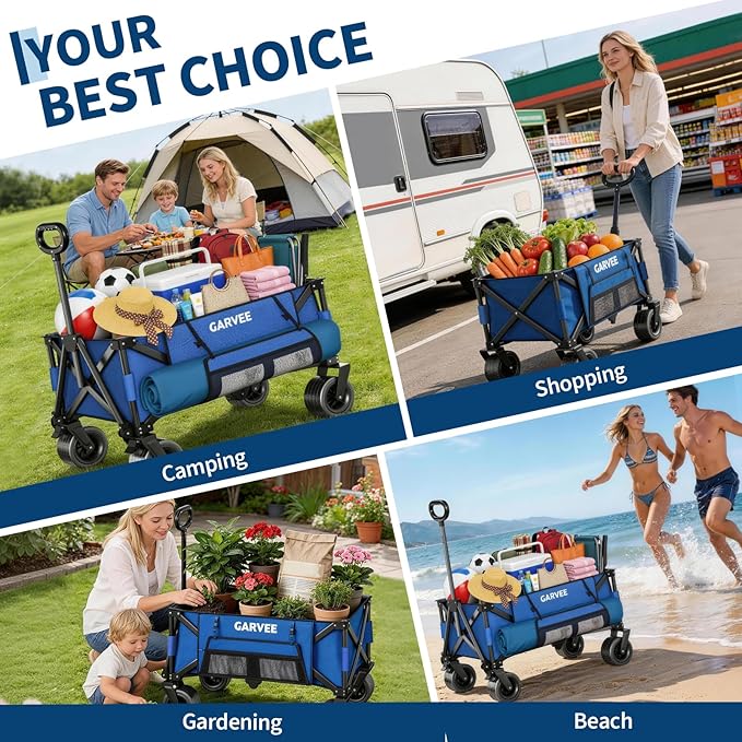 Outdoor Wagon Carts Foldable,  - đánh giá và giá Outdoor Camping Shop